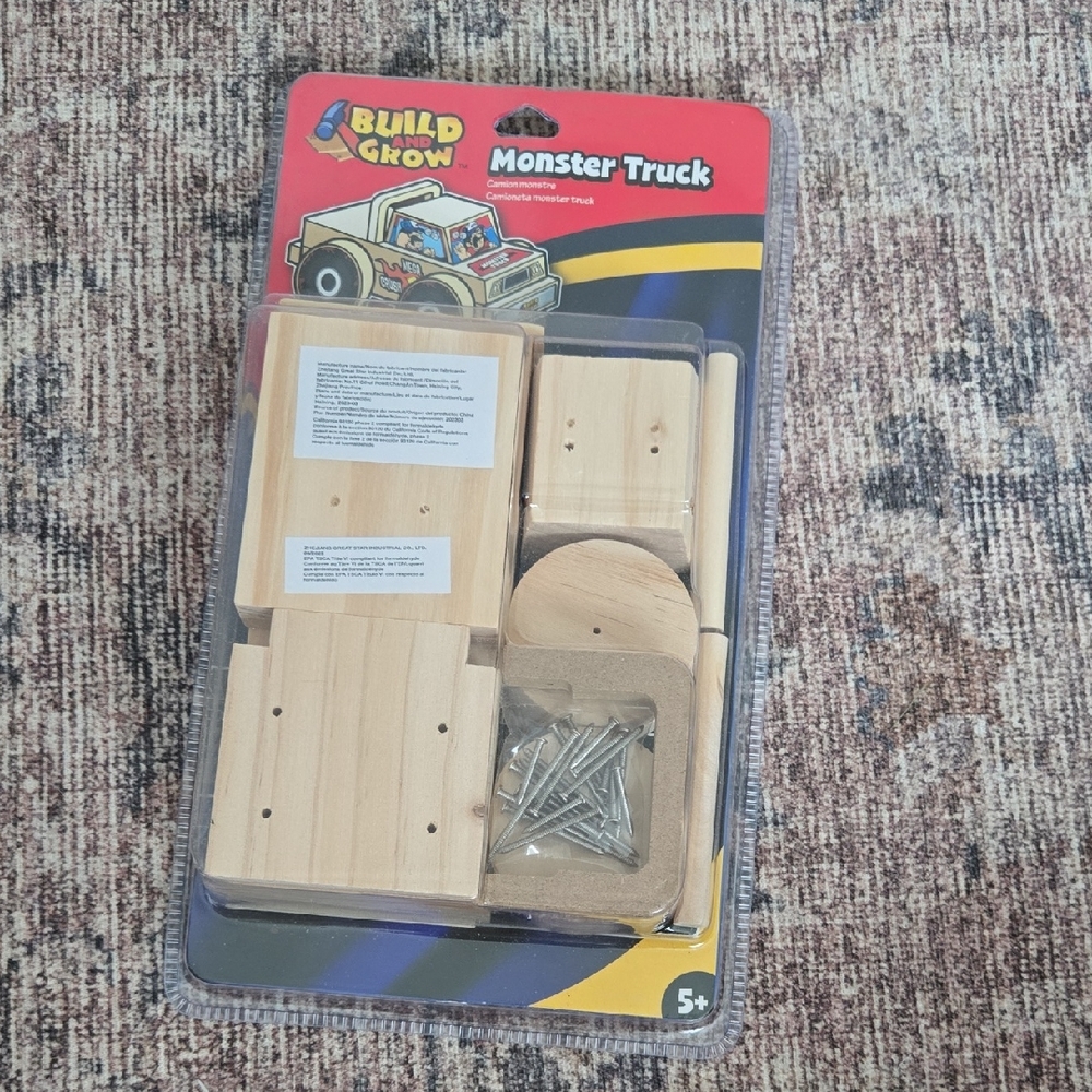 Wooden Monster Truck Kit